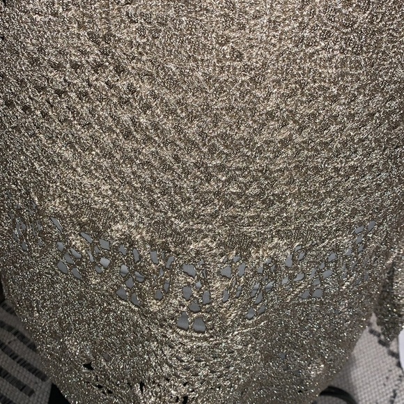 Vintage Gently Loved Crochet Tunic Set By Suzelle Please Note 2 Dif Sizes - Picture 8 of 11